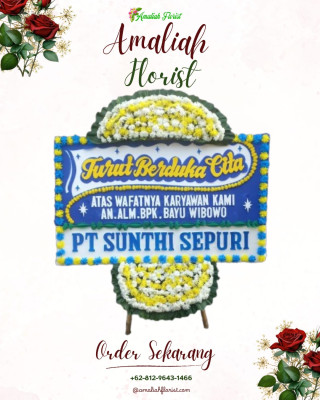 Papan Bunga Duka di Sei Kera Hilir I
