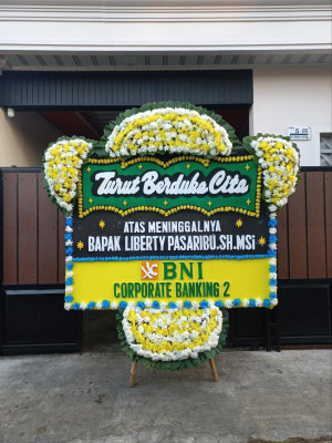 Papan Bunga Duka di Sei Kera Hilir I