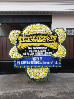Papan Bunga Duka di Sei Kera Hilir I