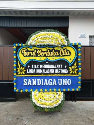 Papan Bunga Duka di Sei Kera Hilir I