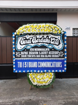 Papan Bunga Duka di Sei Kera Hilir I
